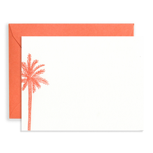 Load image into Gallery viewer, Palm Tree Stationery Set: Cobblestone
