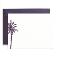 Load image into Gallery viewer, Palm Tree Stationery Set: Cobblestone
