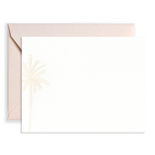 Load image into Gallery viewer, Palm Tree Stationery Set: Cobblestone
