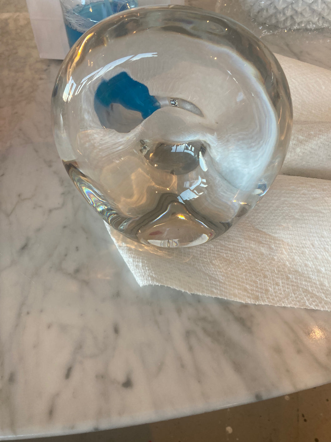 Krystalux abstract acrylic sculpture